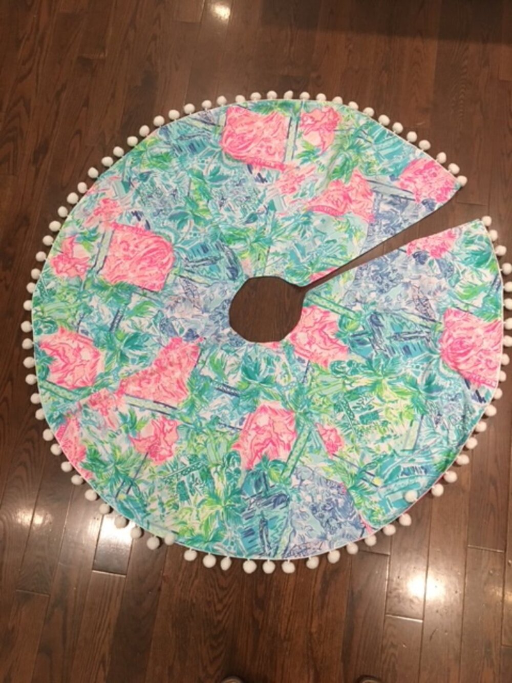 Lily Pulitzer Christmas Tree Skirt
